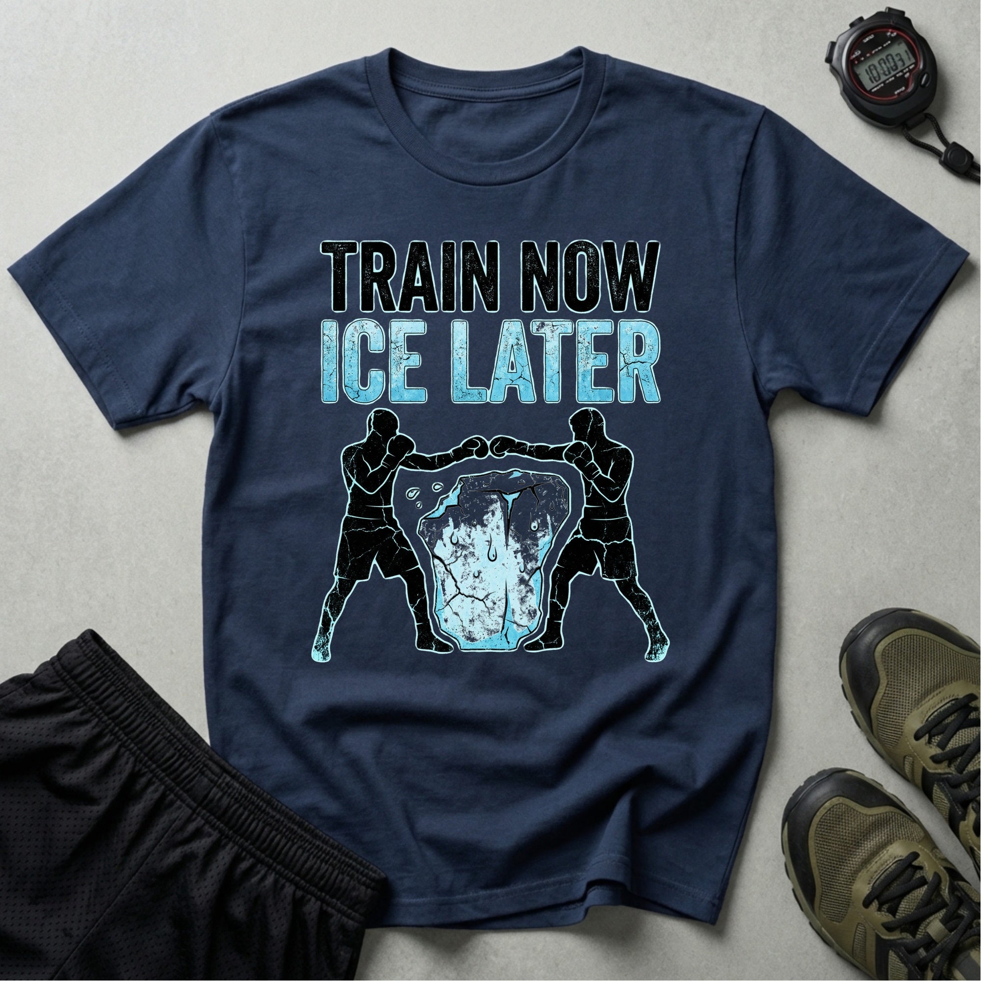 Train Now Ice Later Boxing Gymwear T-Shirt