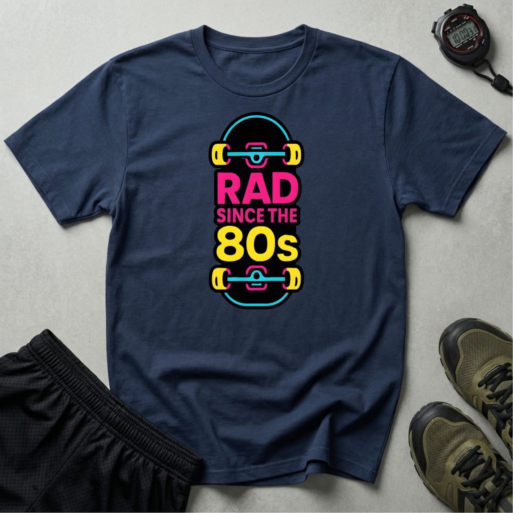 Neon 80s Skateboard T-Shirt