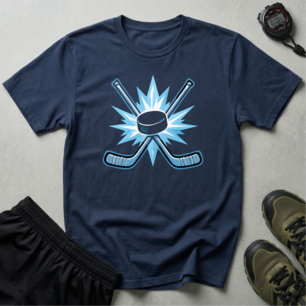 Crossed hockey sticks T-Shirt