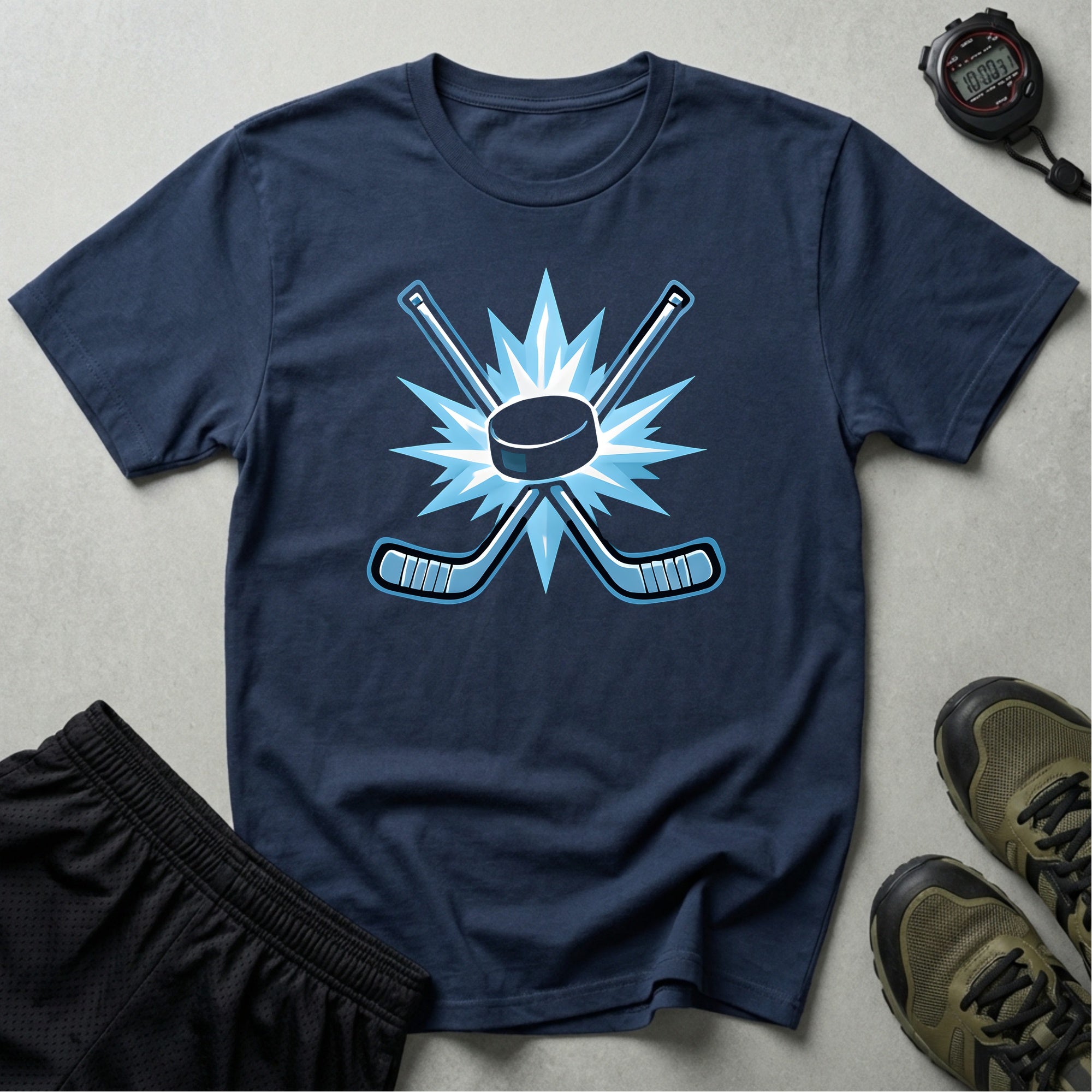 Crossed hockey sticks T-Shirt
