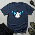 Clock with Wings T-Shirt