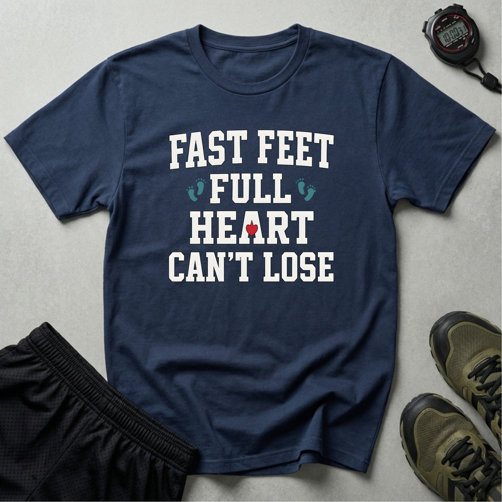 Fast Feet Full Heart T-Shirt
