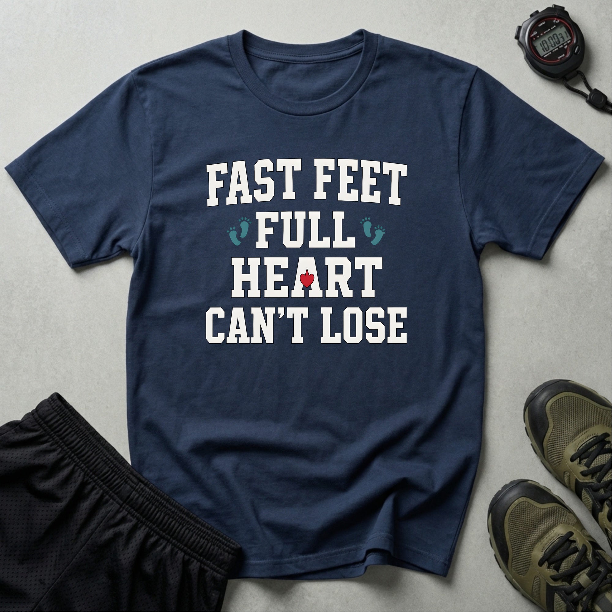 Fast Feet Full Heart T-Shirt