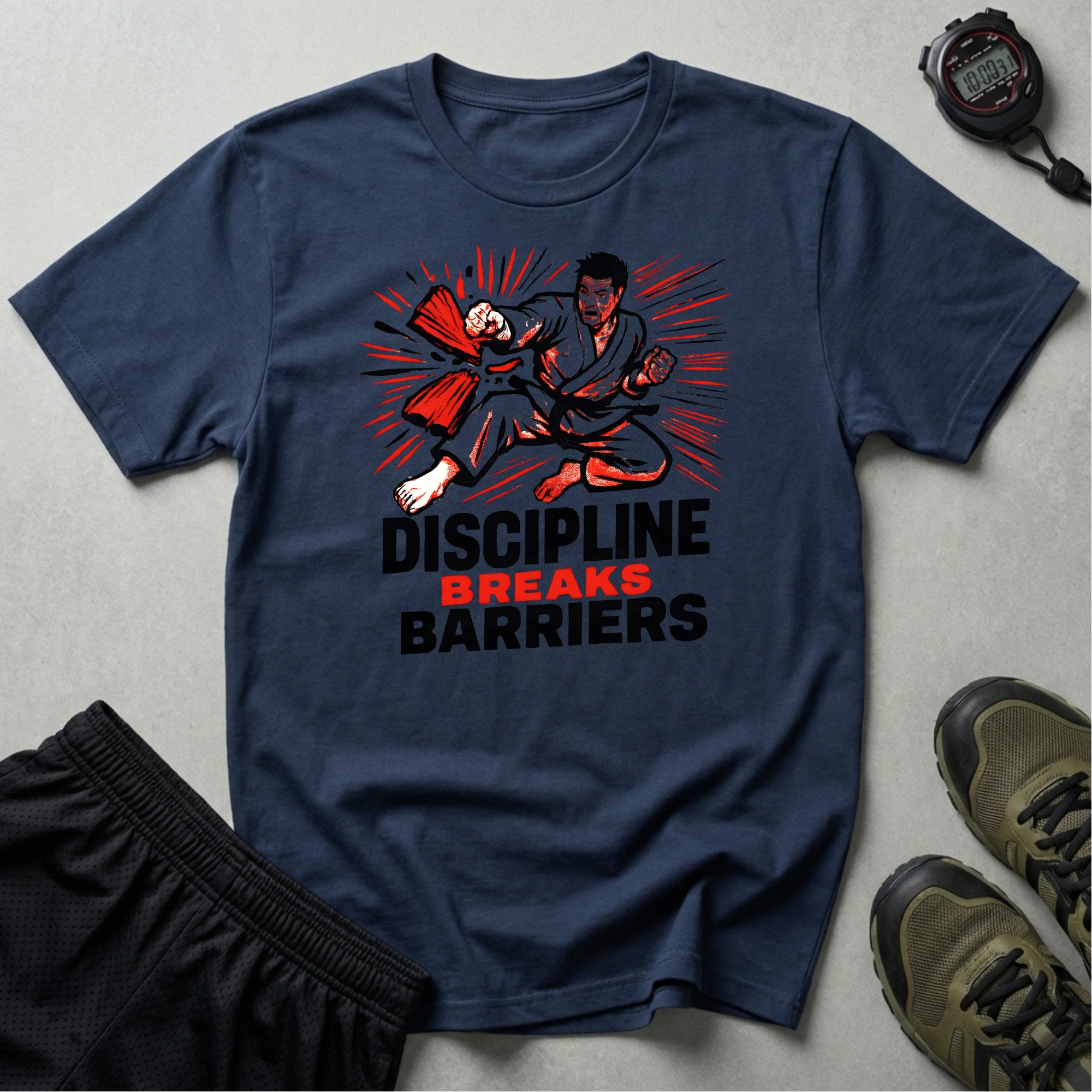 Discipline Breaks Barriers T-Shirt
