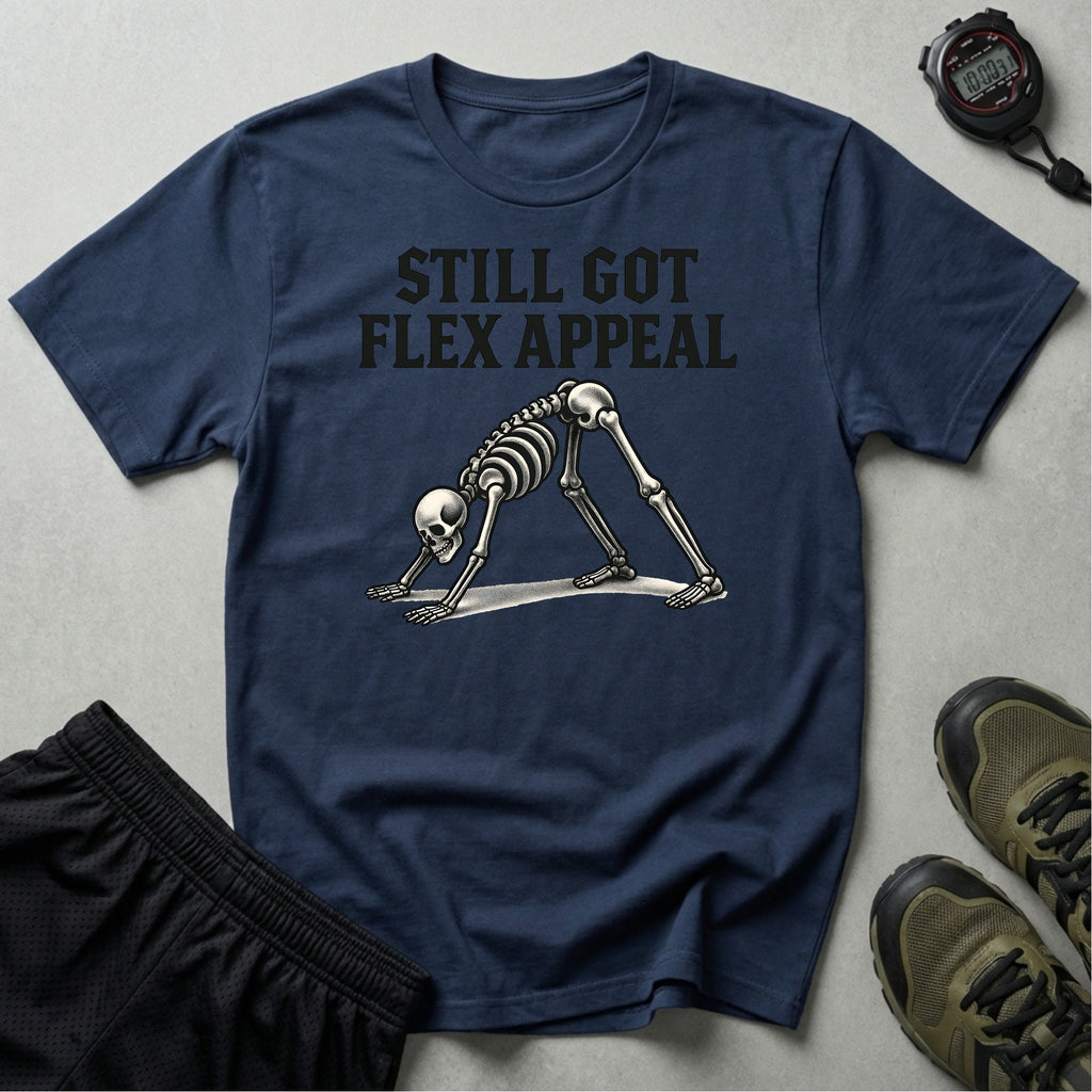Skeleton Yoga Pose T-Shirt