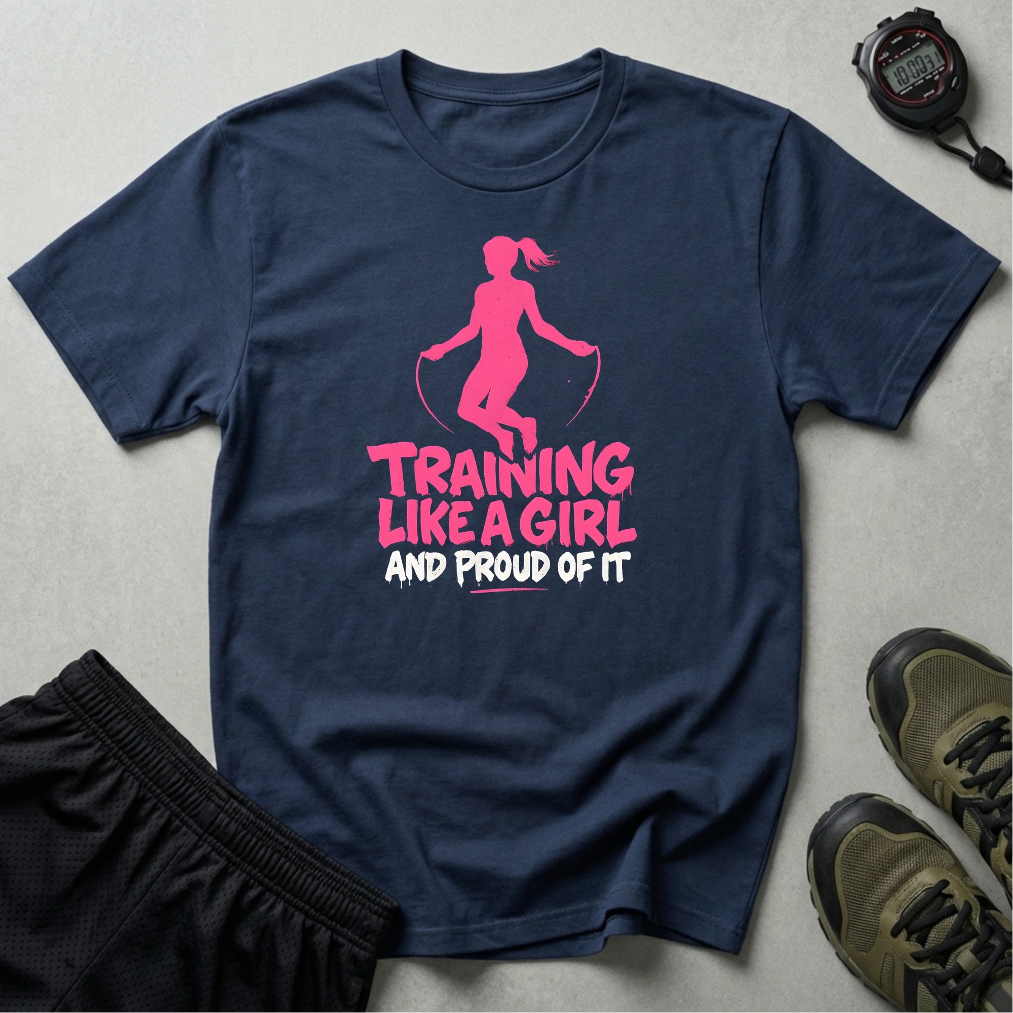 Training Like a Girl Skip T-Shirt