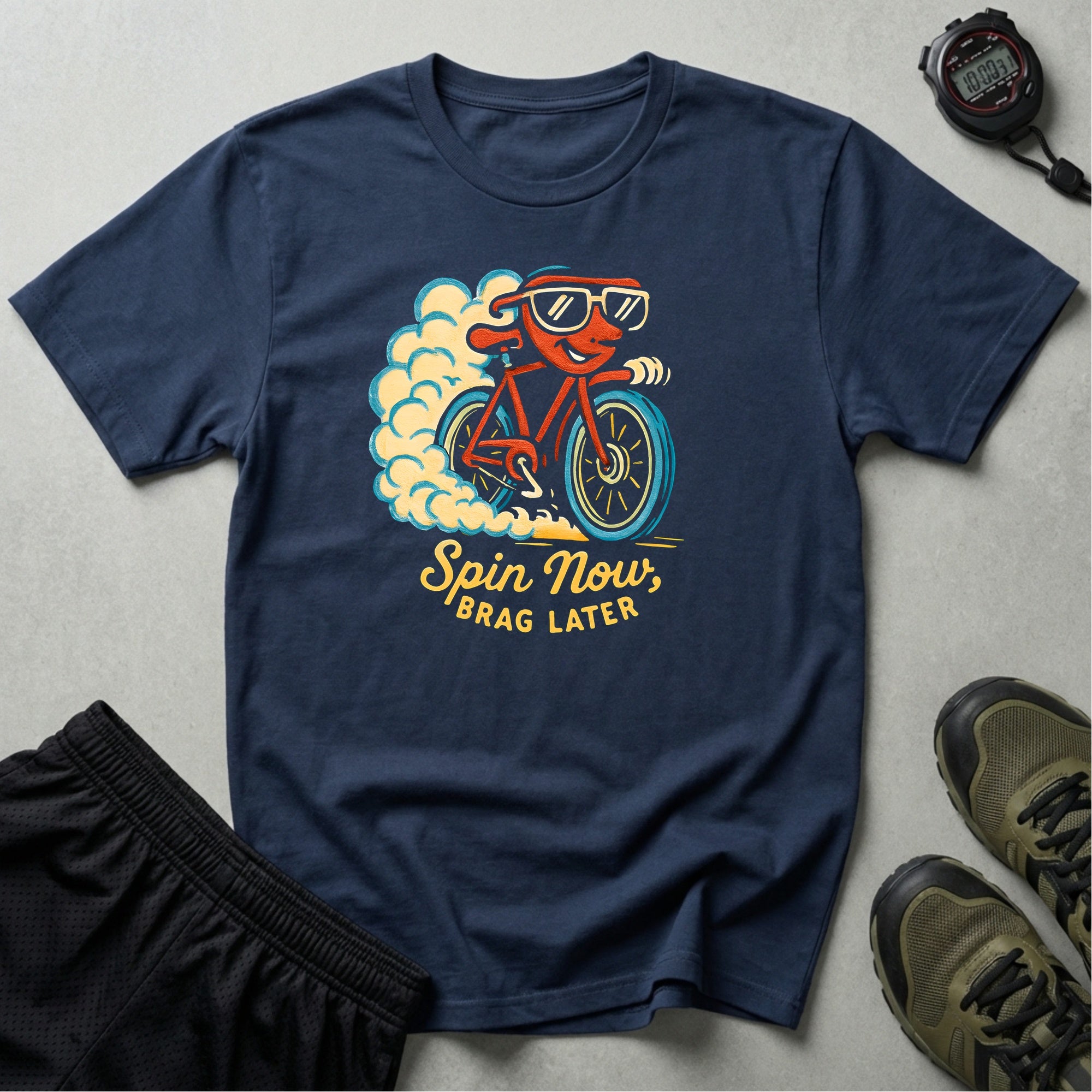 Spin Now Brag Later T-Shirt