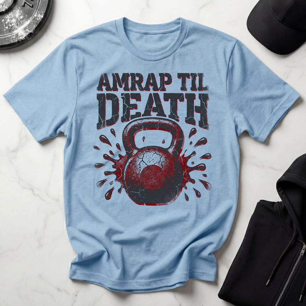 AMRAP Til Death Gym Tee Shirt