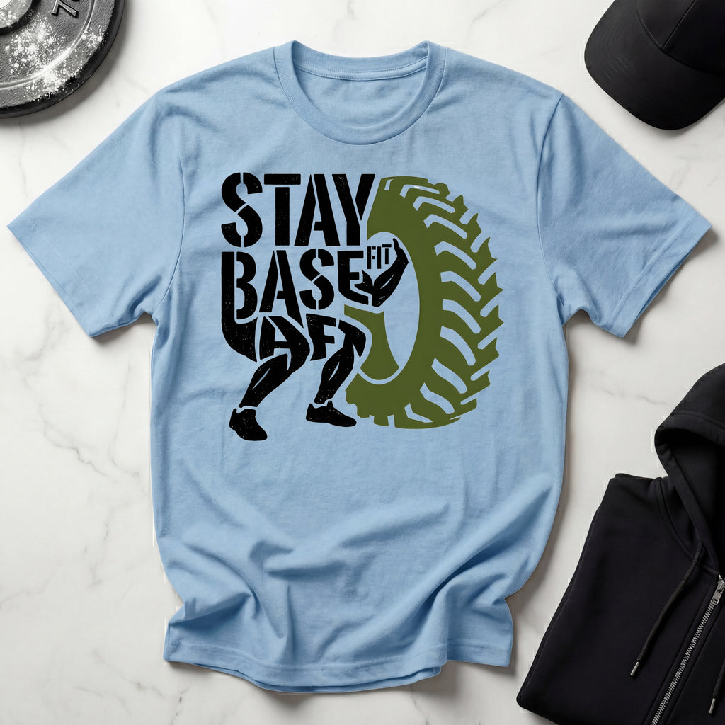 Stay Basefit Army Fitness Test Military Gymwear T-Shirt