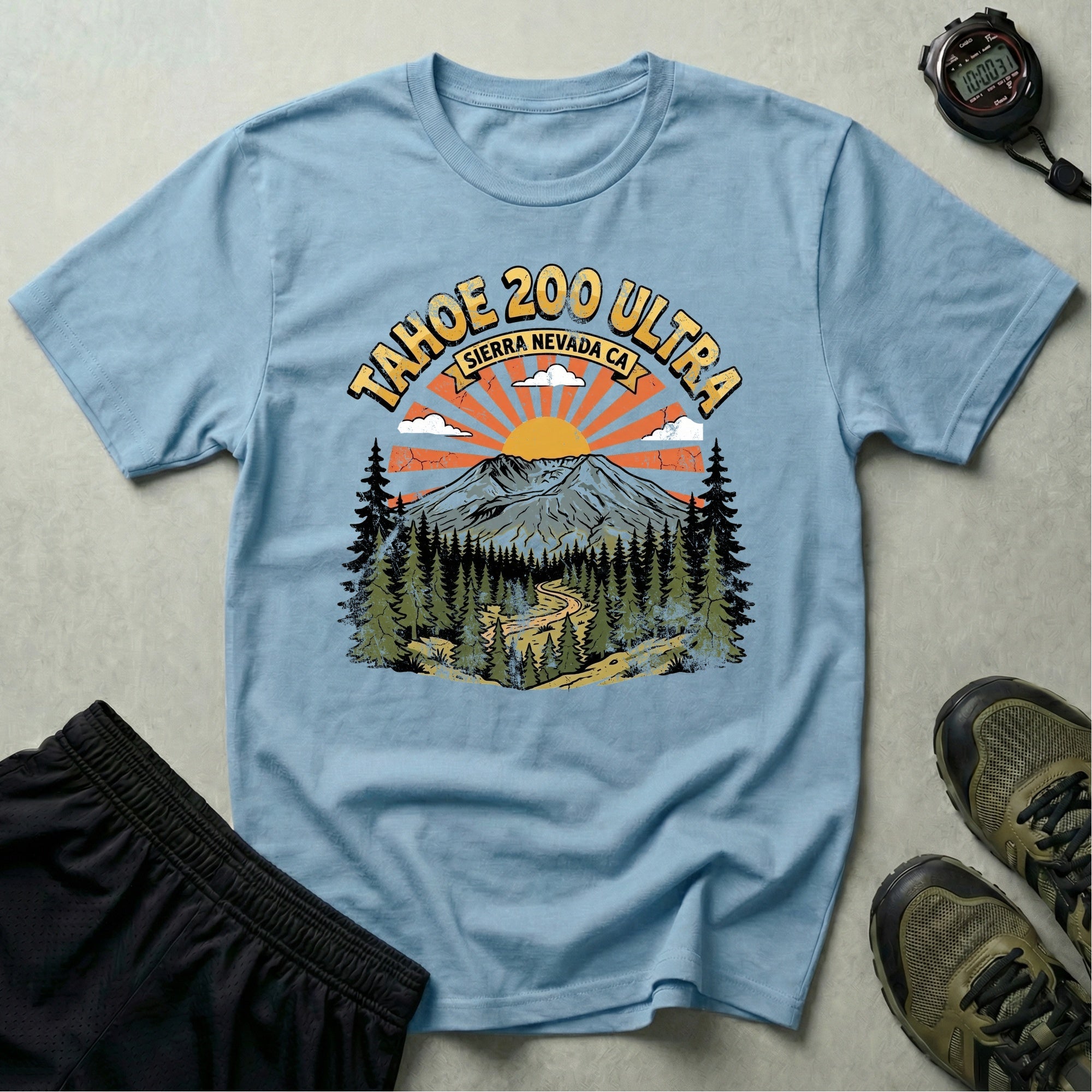 Tahoe 200 Ultramarathon Gymwear T-Shirt