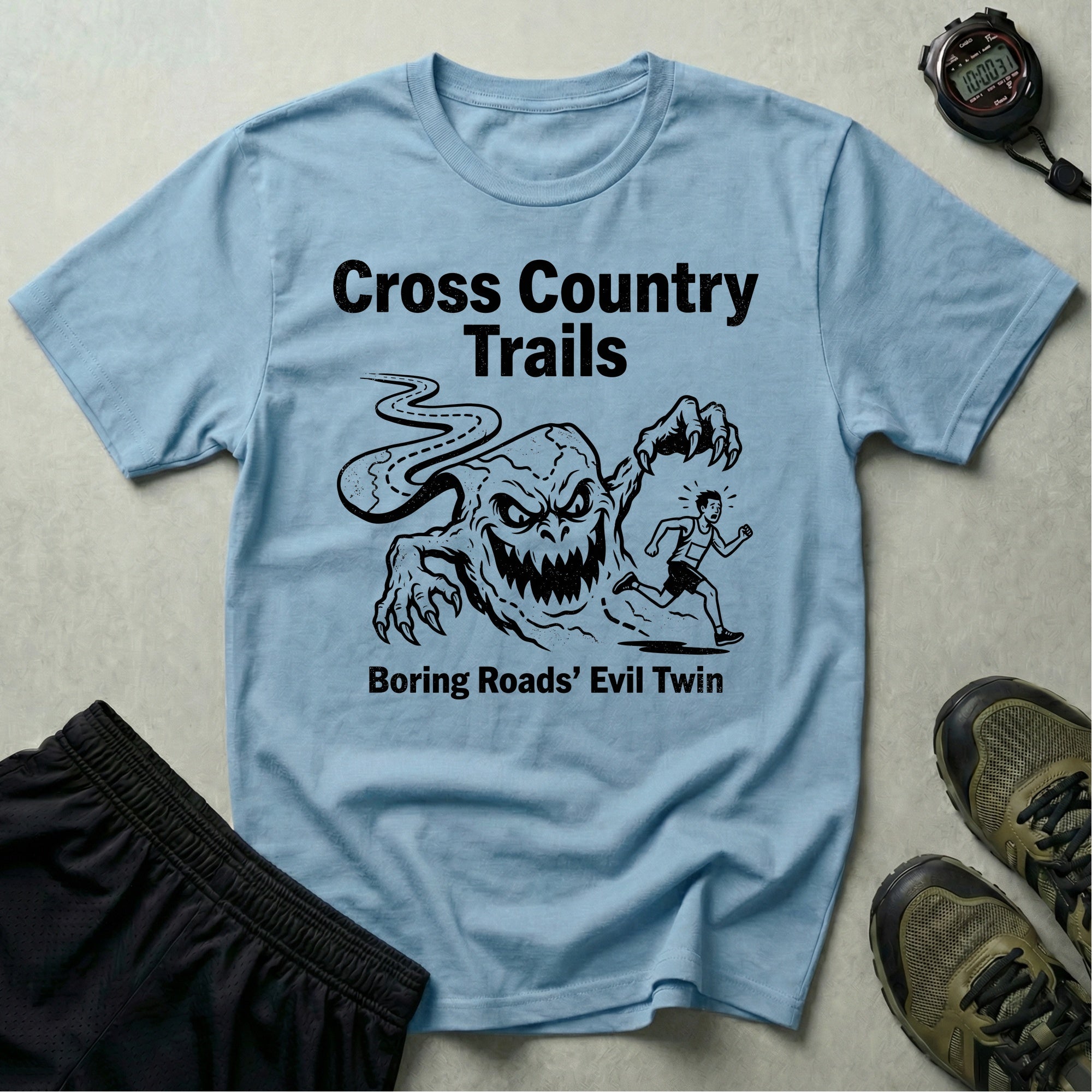 Cross Country Trail Maps Gym T-Shirt