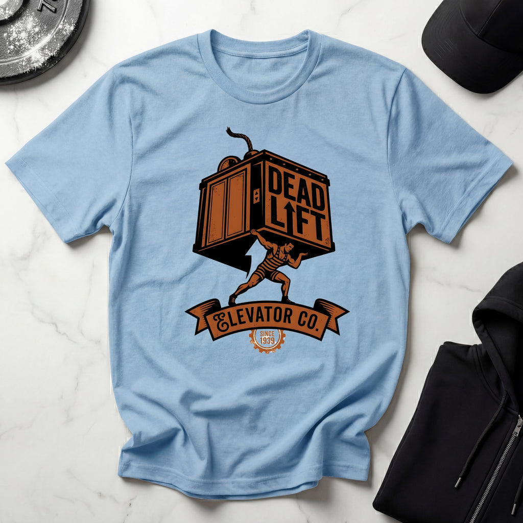 Dead Lift Elevator Co. Designer Gymwear T-Shirt
