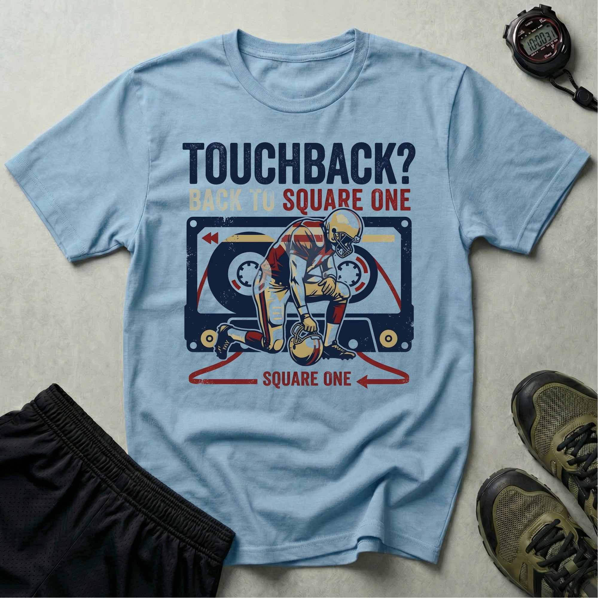 Gridiron Touchback To Square One Gym T-Shirt