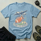 Gridiron Deep Bomb Retro Vintage Gym T-Shirt