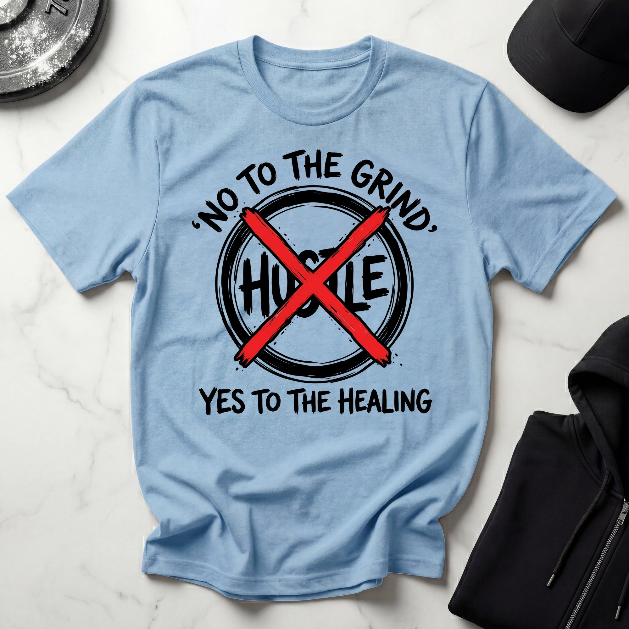 Yes To The Healing Gym Tee Shirt