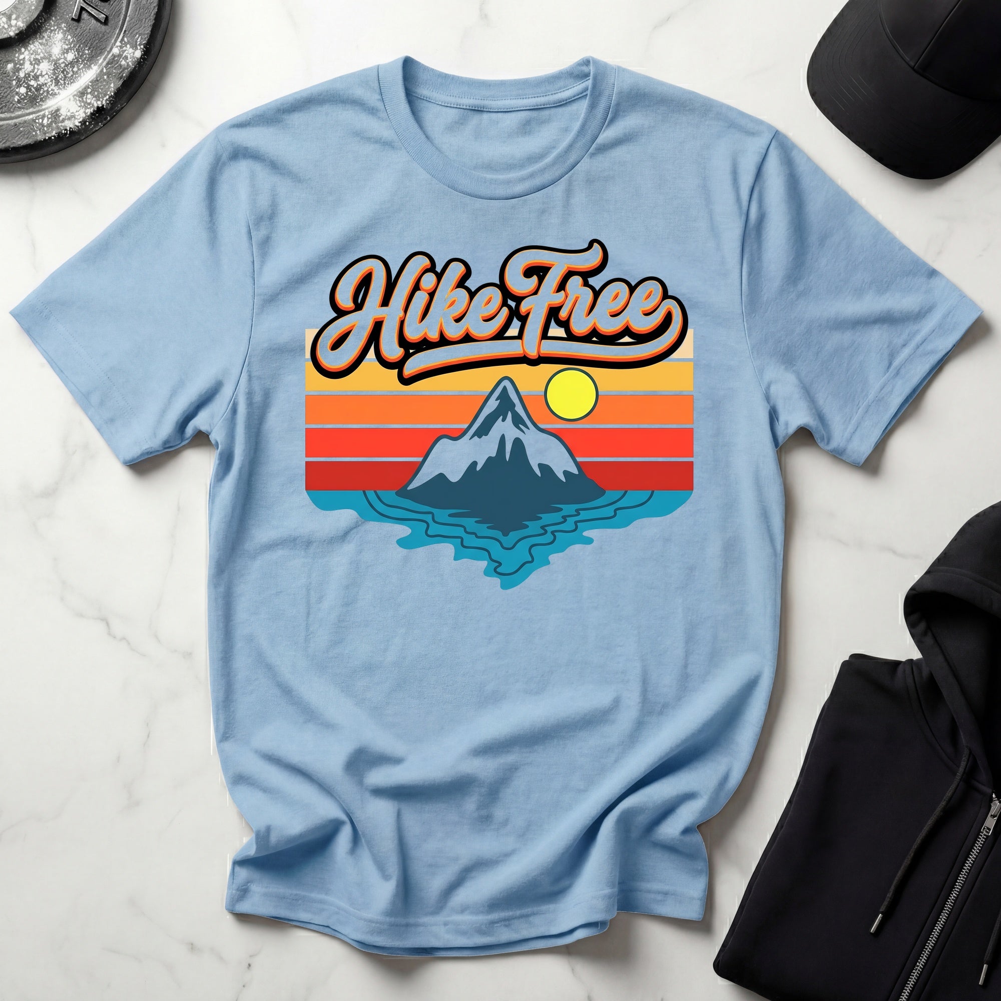 Hike Free Gym Tee Shirt