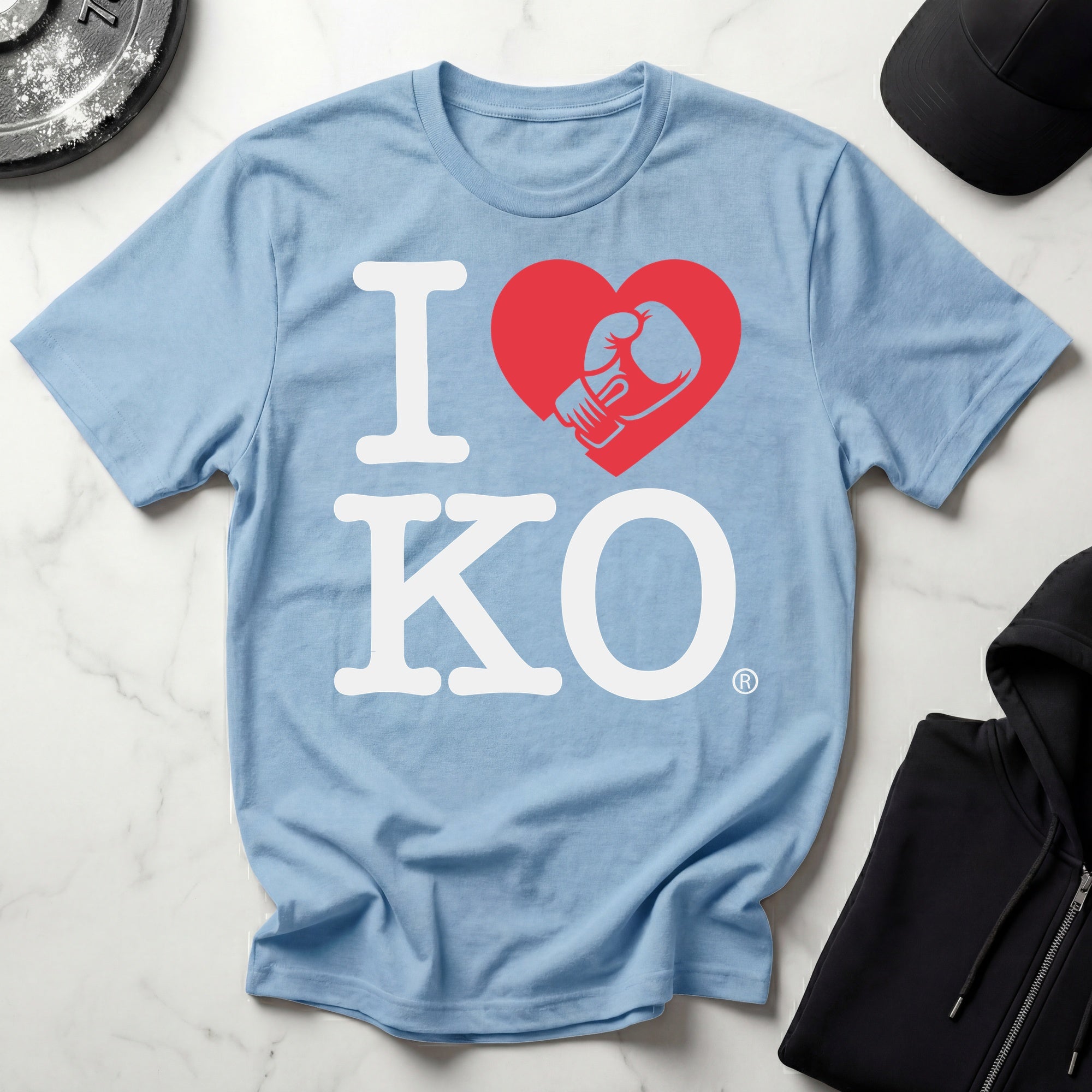 I Love KO Dark Gym T-Shirt