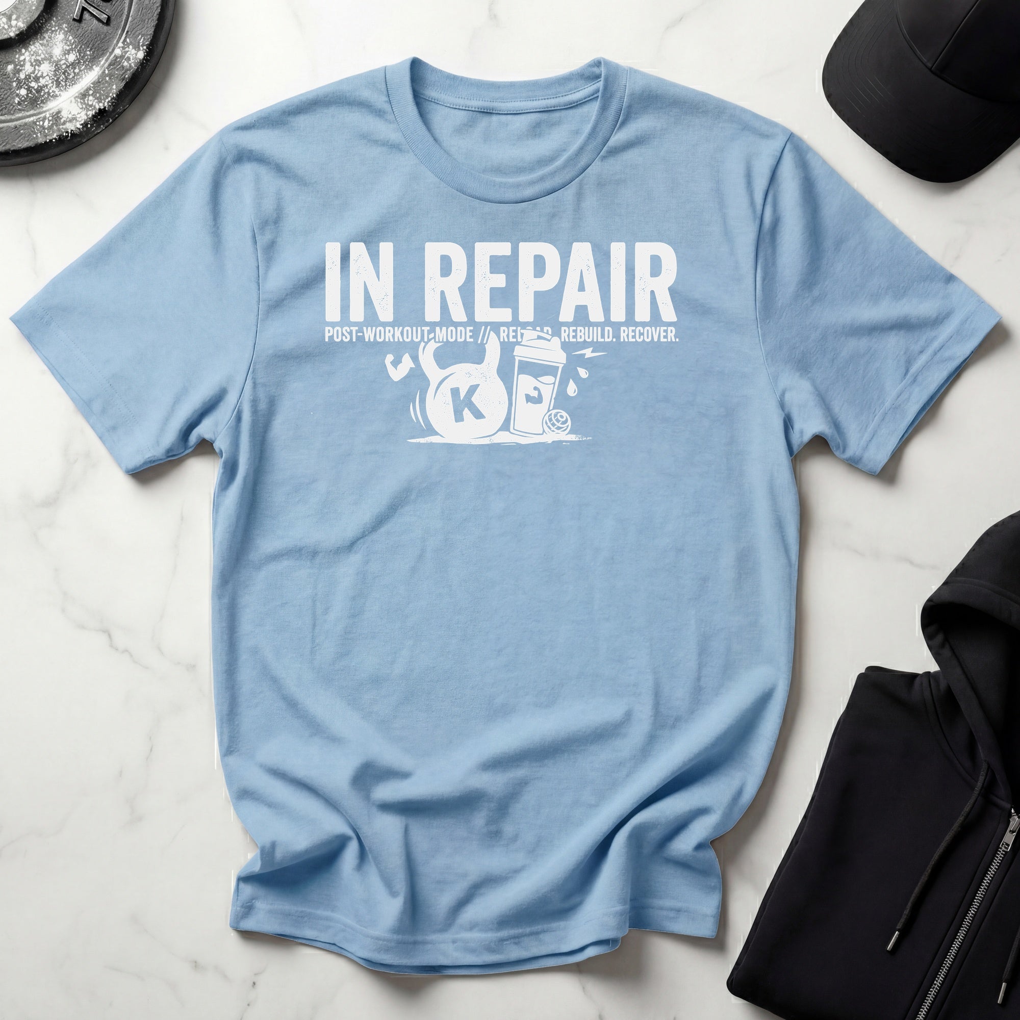 In Repair Post-workout Dark Gym T-Shirt