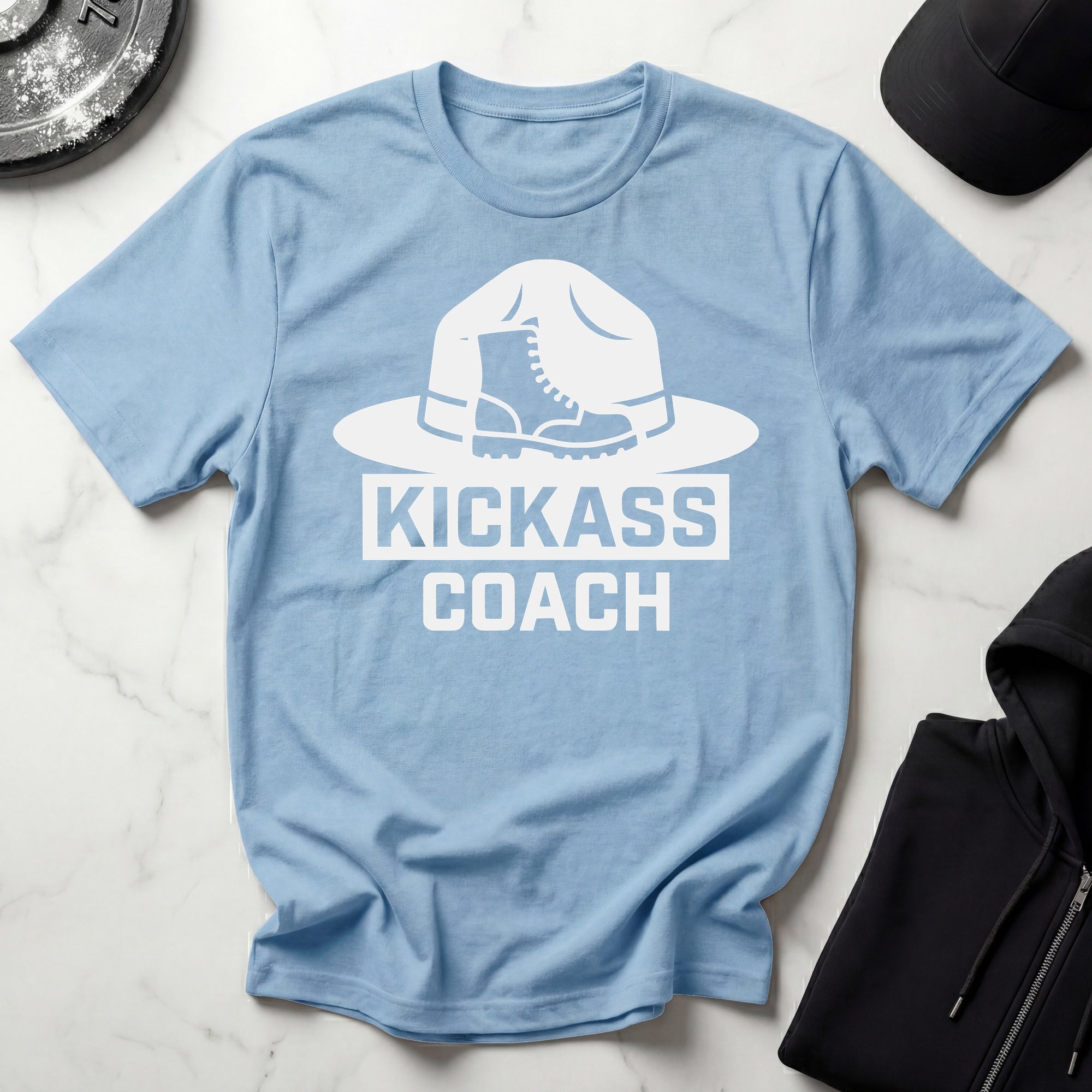 Kick Ass Coach Gym Dark T-Shirt
