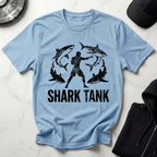 MMA Shark Tank Training Grunge black Gym T-Shirt