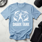 MMA Shark Tank Training Grunge white Gym T-Shirt