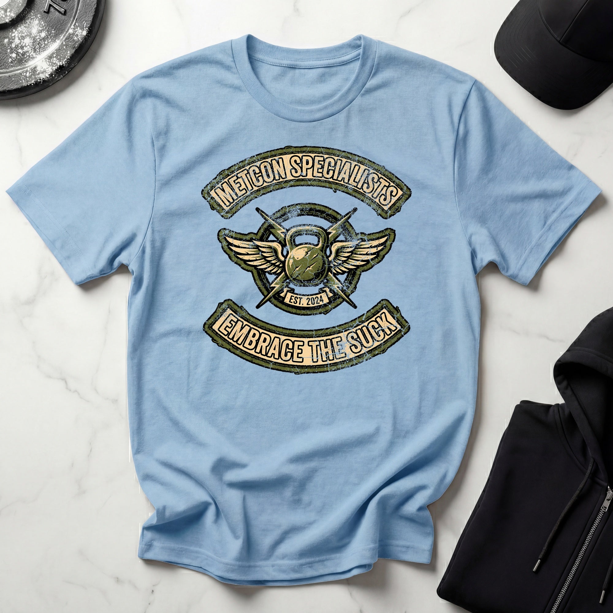 METCON SPECIALISTS Embrace The Suck Vintage Gym T-Shirt