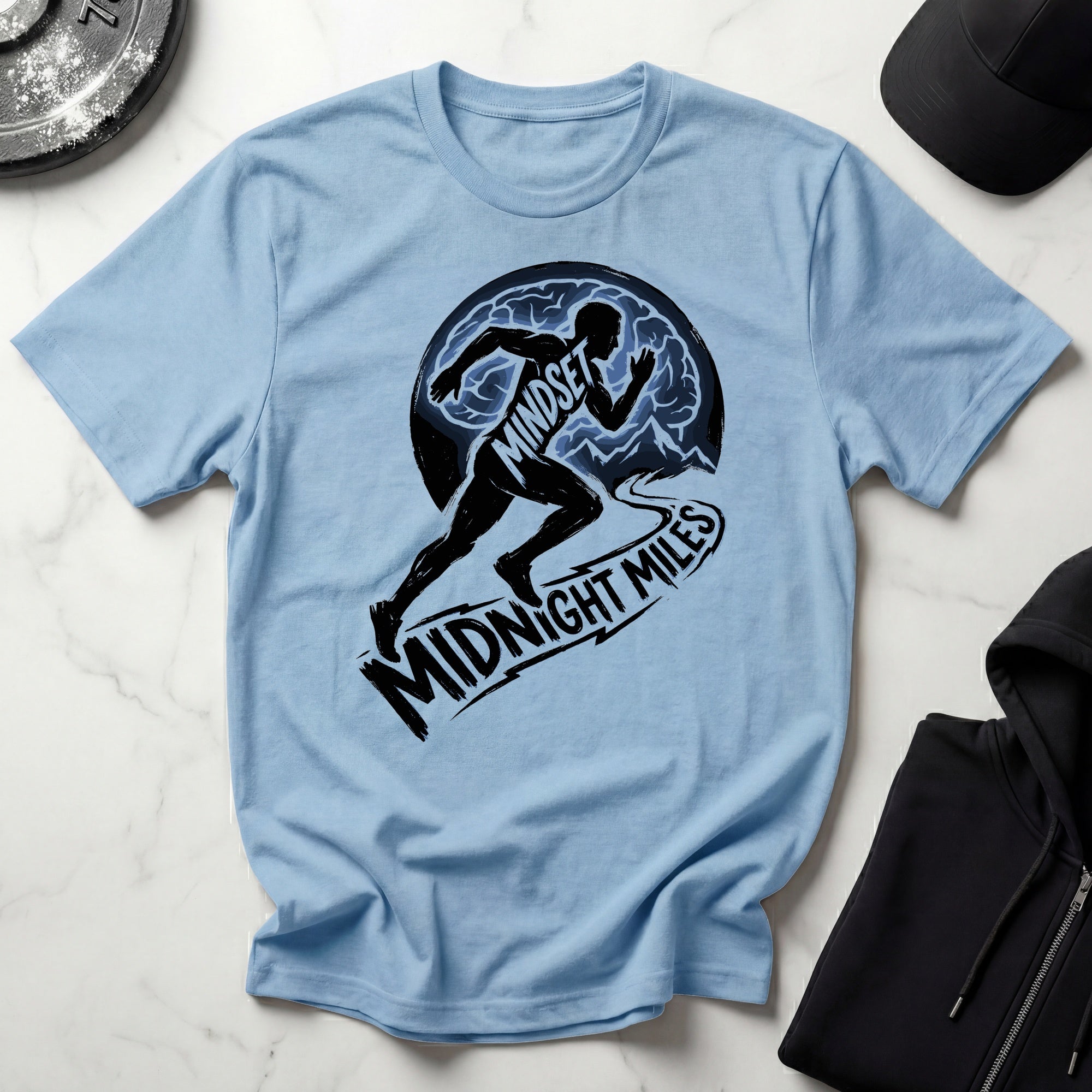 Midnight Miles Marathon Gymwear T-Shirt