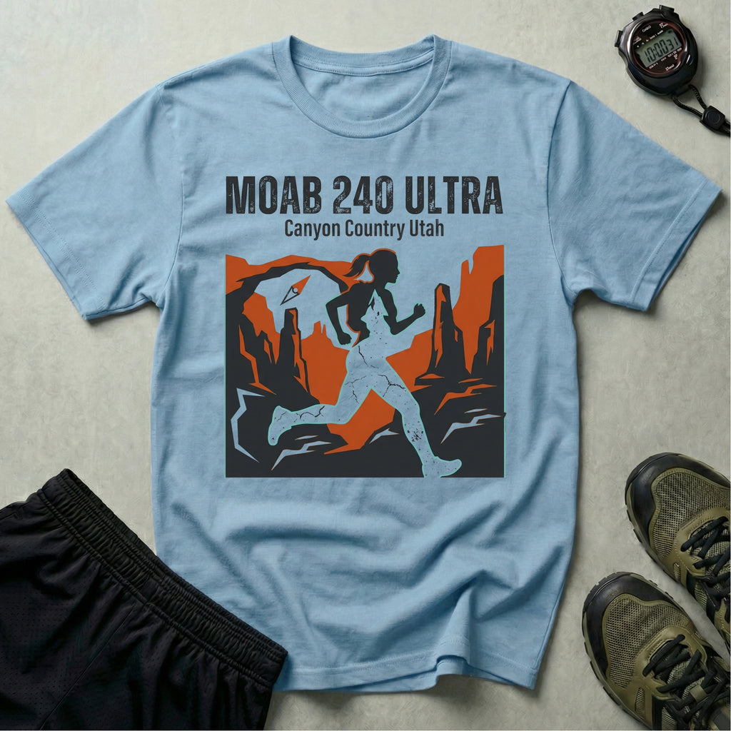 Moab 240 Ultramarathon Utah Gymwear T-Shirt