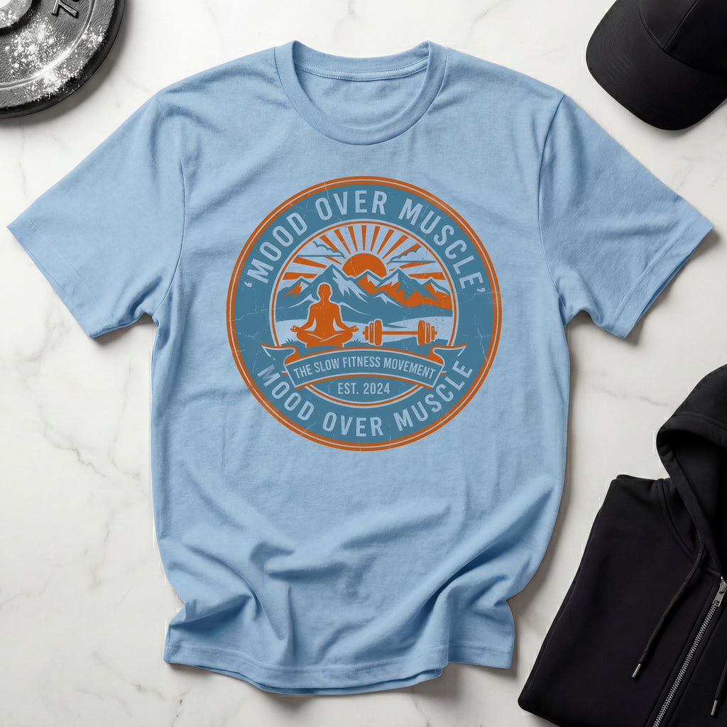 Mood Over Muscle Vintage Gym T-Shirt