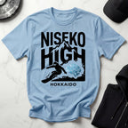 Niseko High Powder Rush Snowboarding Gymwear T-Shirt