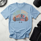 Work Harder Vintage Gym T-Shirt