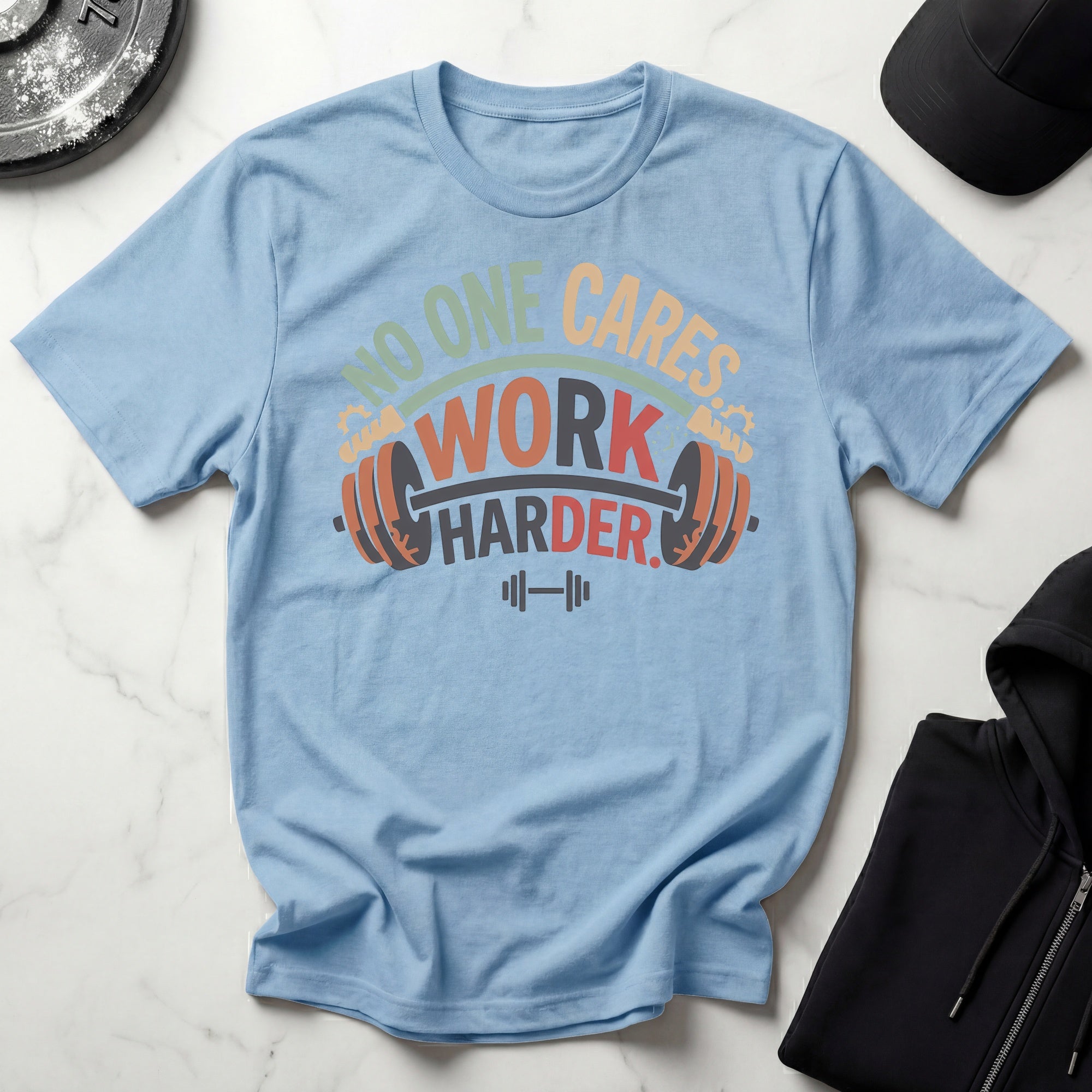 Work Harder Vintage Gym T-Shirt