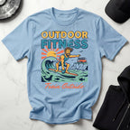 Outdoor Fitness Train Outside Gymwear T-Shirt