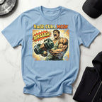 Retro Comic Rage Curl Gymwear T-Shirt
