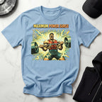 Retro Comic Maximum Power Surge Gymwear T-Shirt