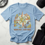 Roam Free Stay Wild Retro Gym T-Shirt
