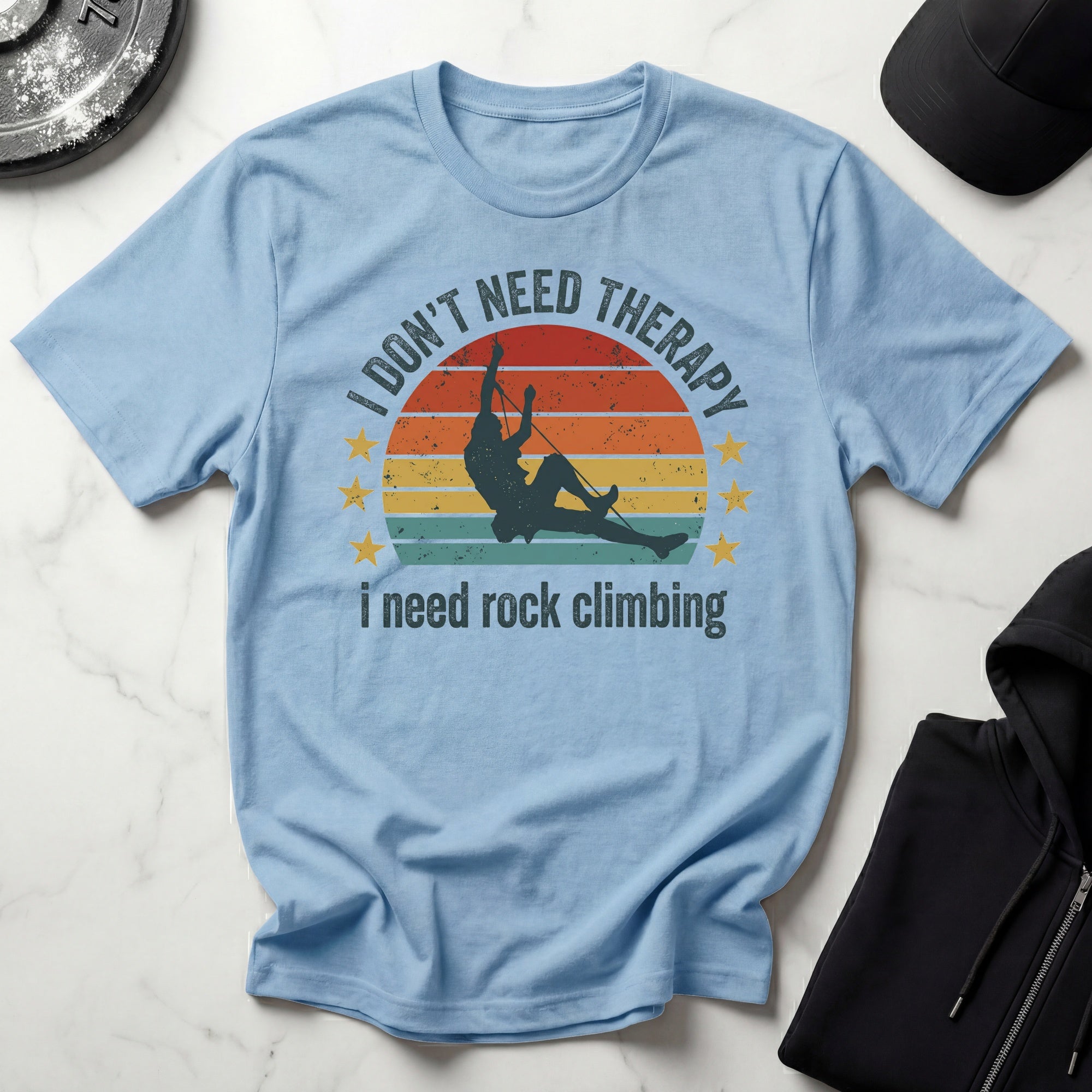 Rock Climbing Therapy Gym T-Shirt