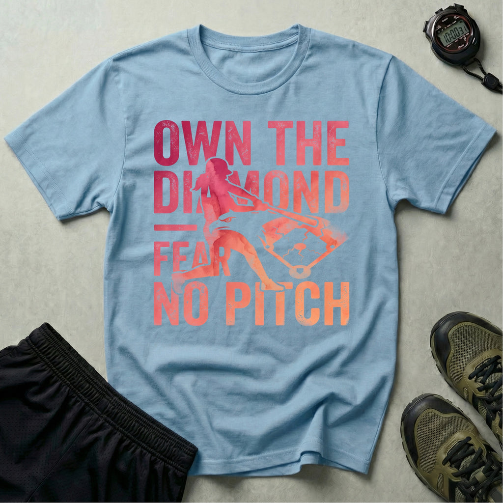 Softball Own The Diamond Gym T-Shirt