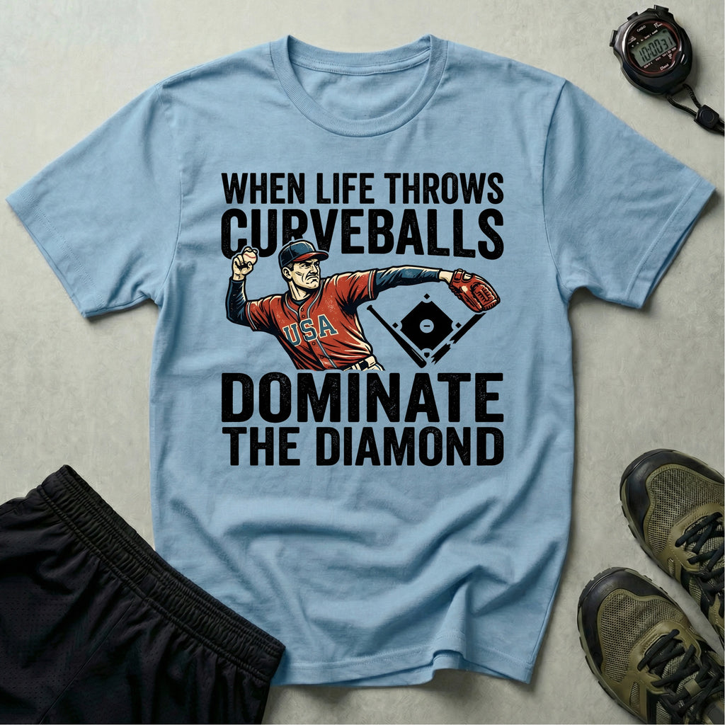 Softball USA Vintage Gym T-Shirt