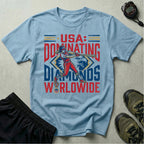 Softball USA Dominating Vintage Gymwear T-Shirt