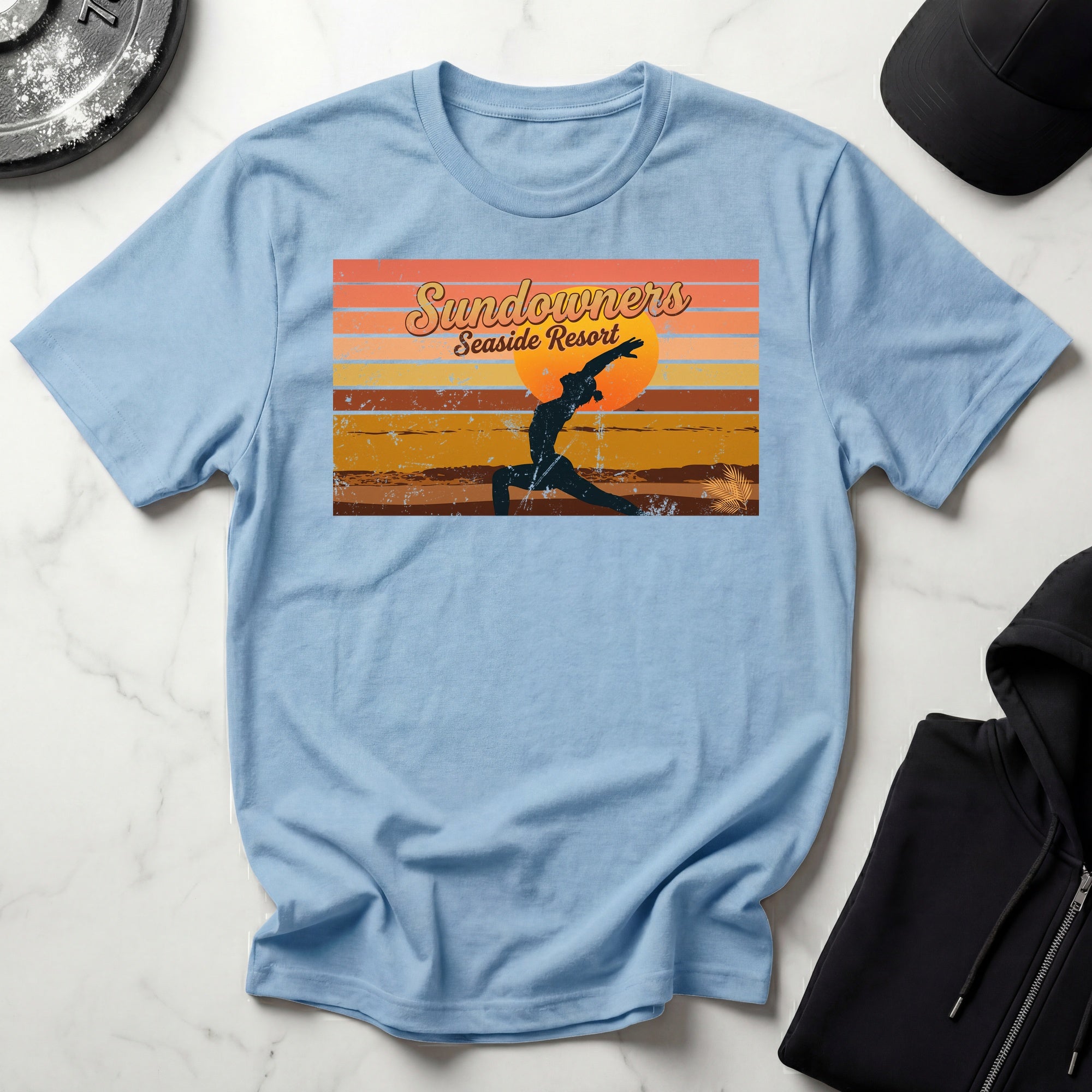 Sundowners Seaside Resort Gym T-Shirt