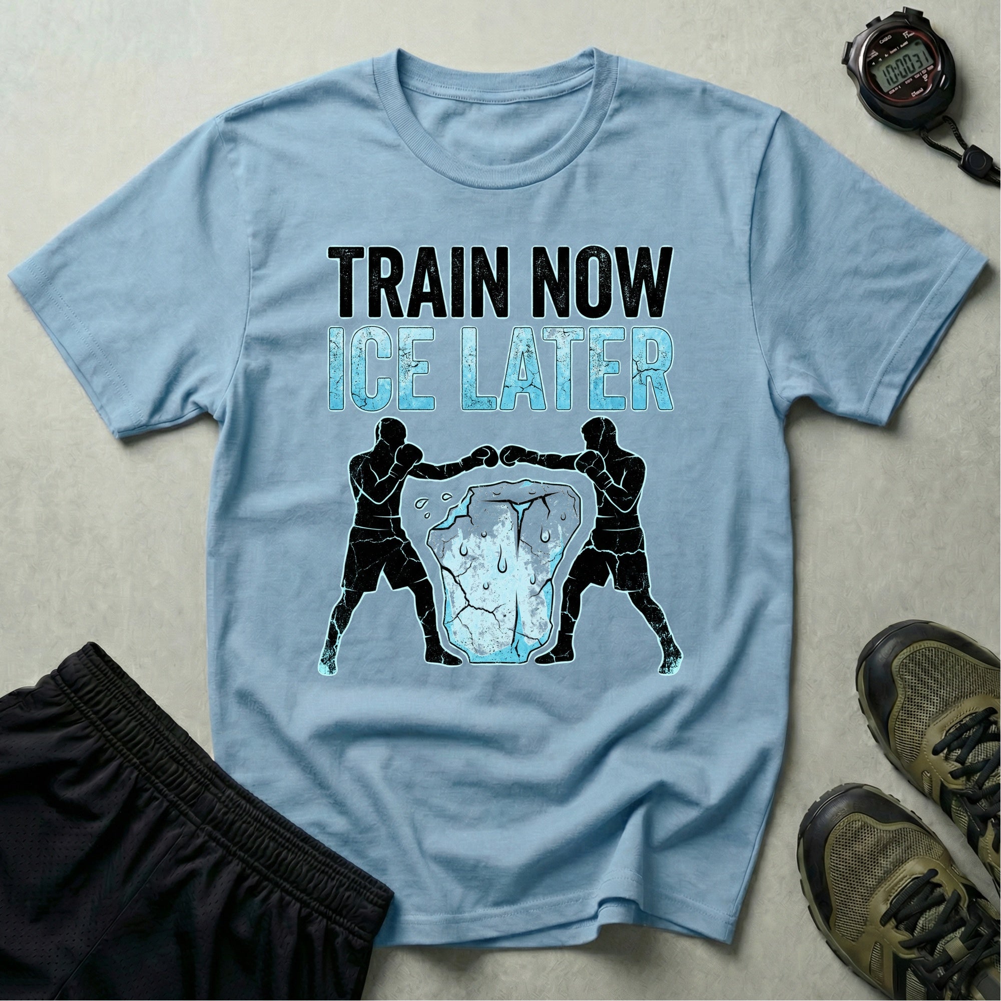 Train Now Ice Later Boxing Gymwear T-Shirt