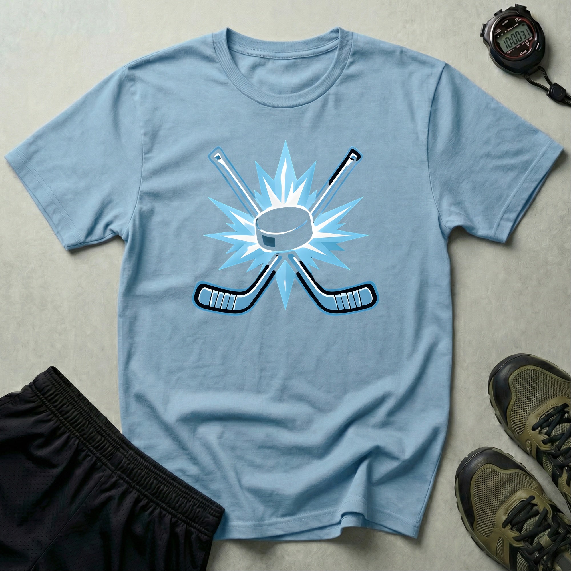 Crossed hockey sticks T-Shirt
