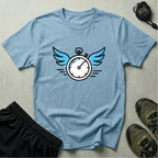 Clock with Wings T-Shirt