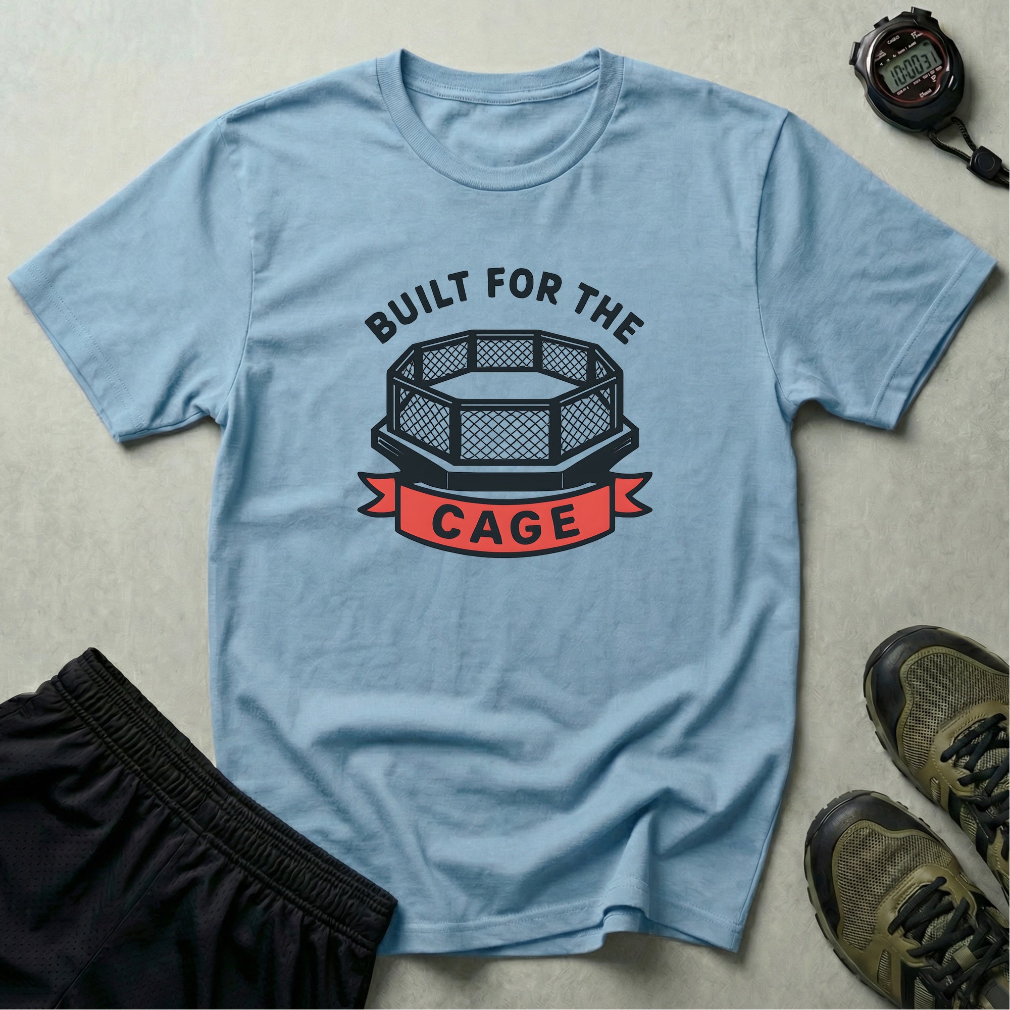Cage Fight MMA Logo T-Shirt