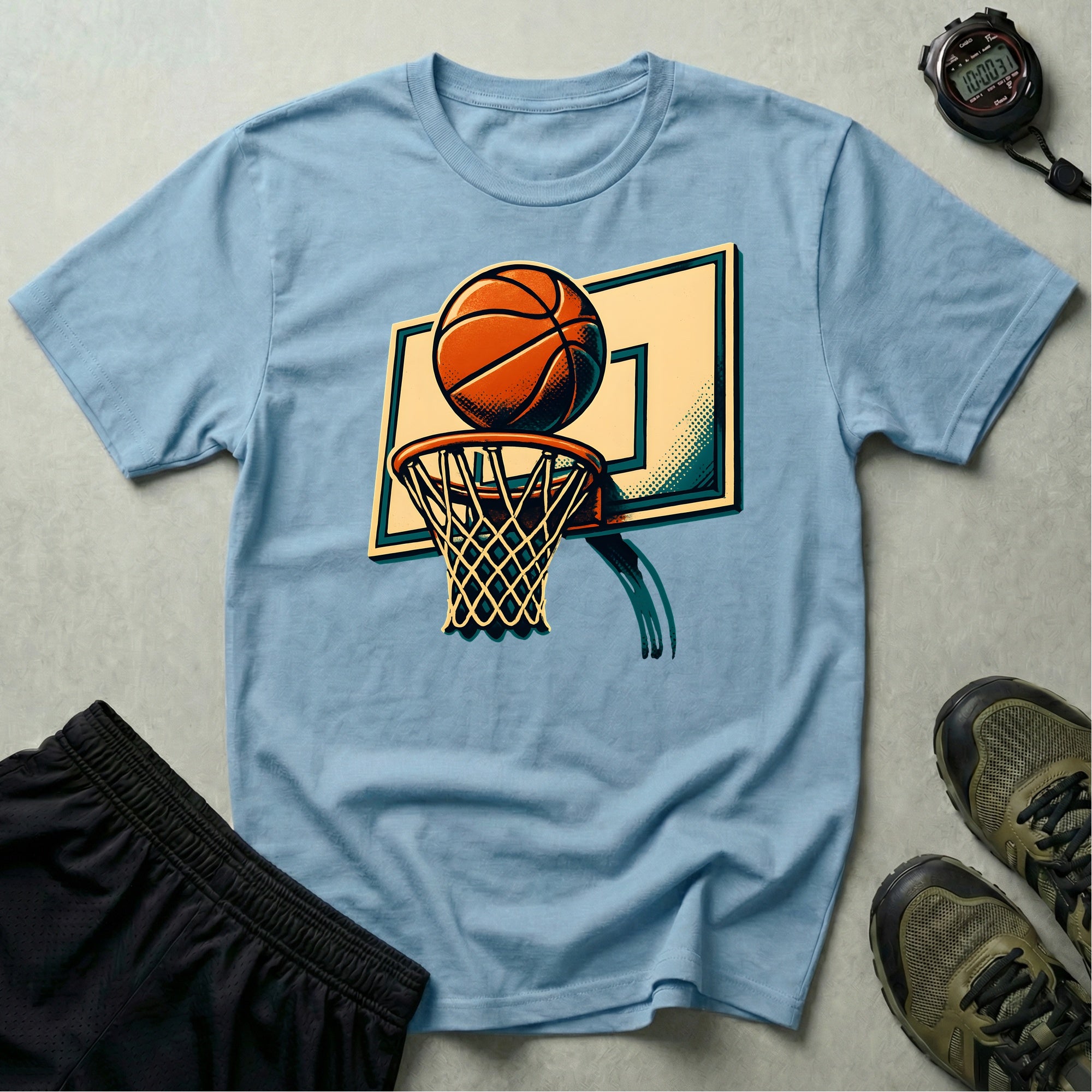 Basketball Hoop Dunk T-Shirt