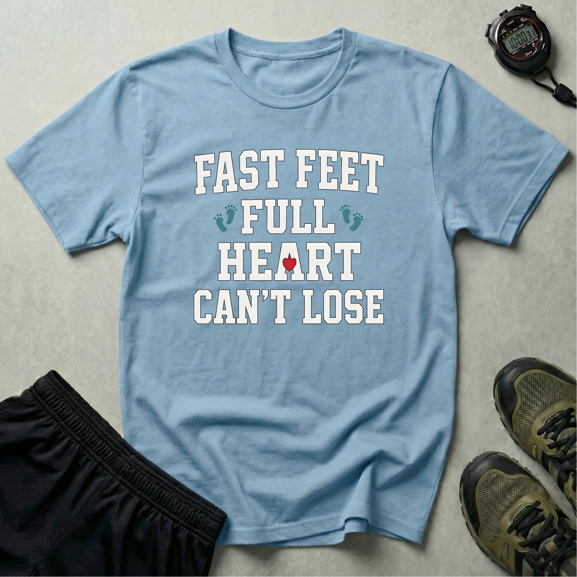 Fast Feet Full Heart T-Shirt