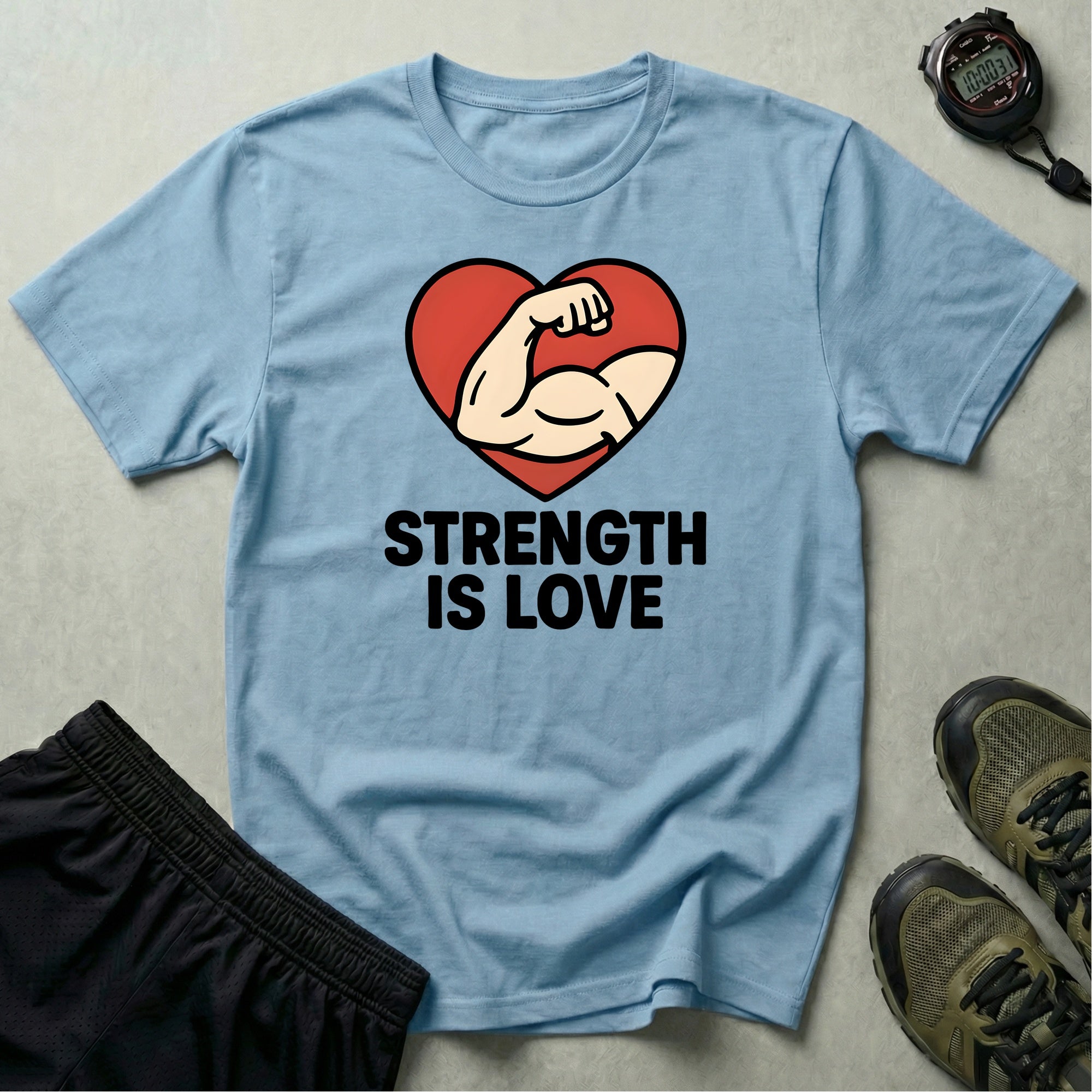 Powerful Heart Emblem T-Shirt