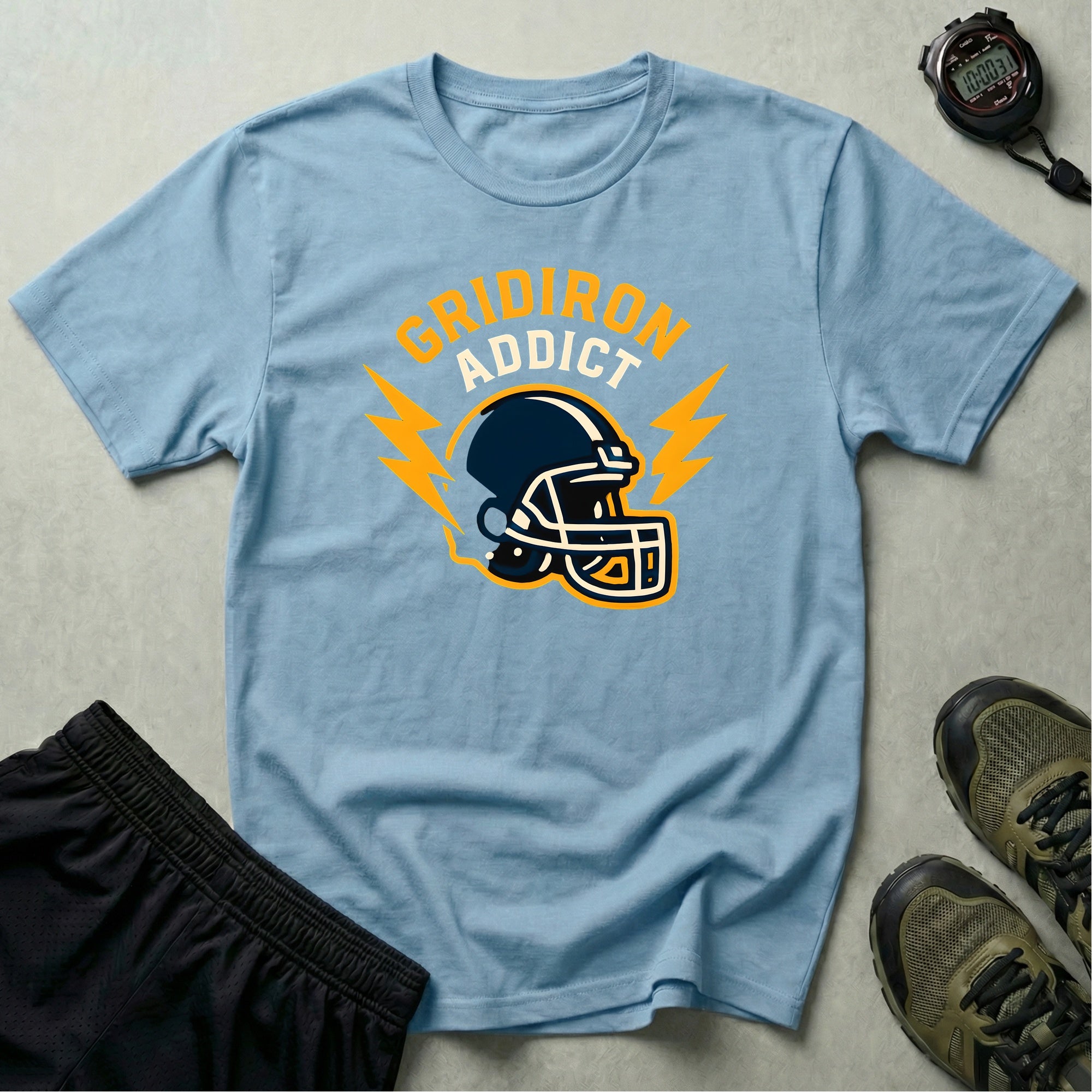 Gridiron Addict Helmet Logo T-Shirt
