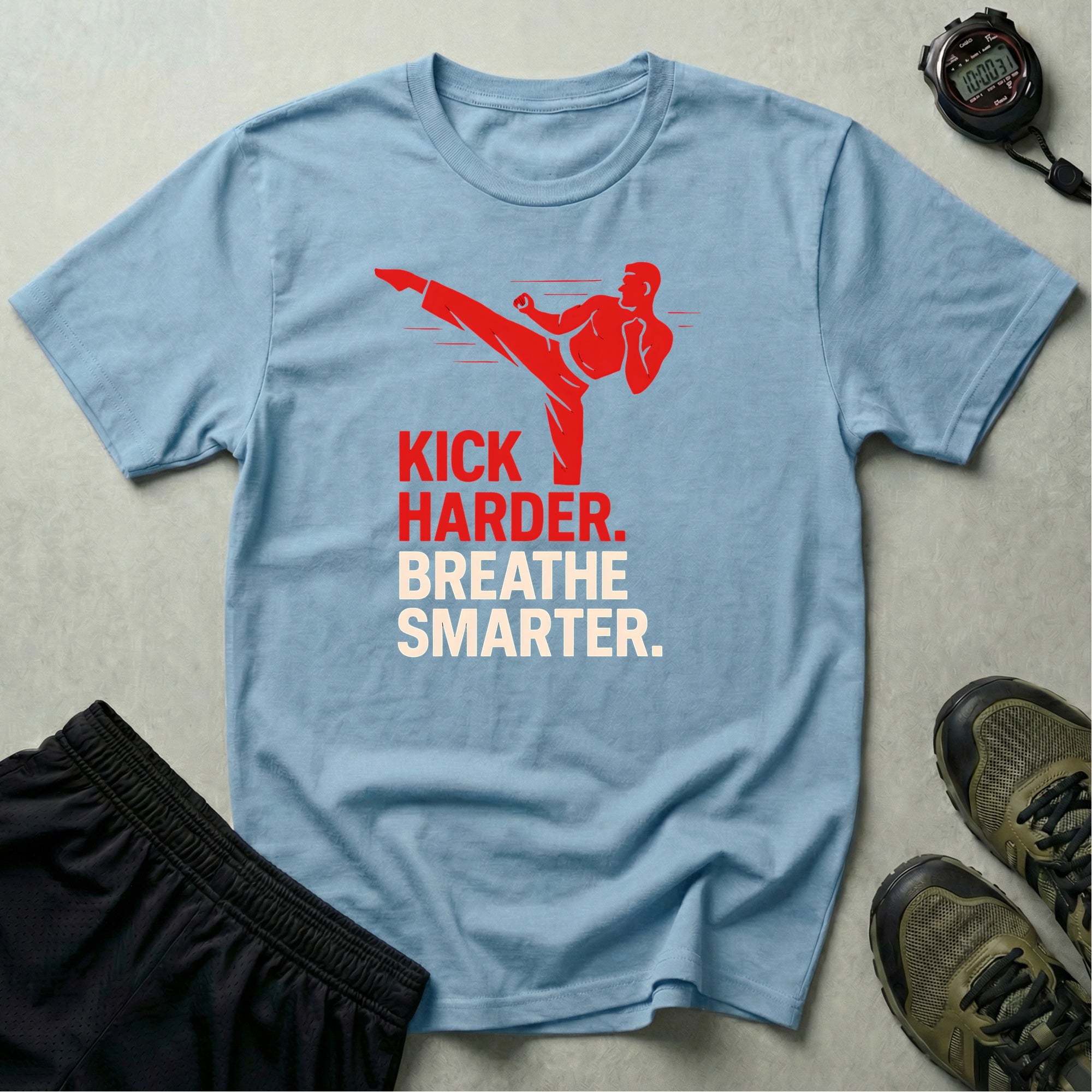 Kick Harder Breathe Smarter T-Shirt
